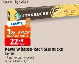 E.Leclerc Kawa creamy vanilla Starbucks oferta
