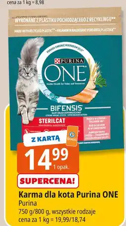E.Leclerc Karma dla kota sterilcat Purina One oferta