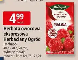 E.Leclerc Herbata malina Herbapol Herbaciany Ogród oferta