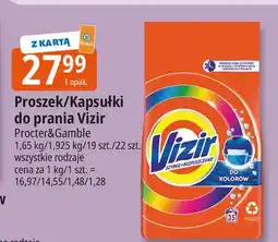 E.Leclerc Kapsułki do prania koloru Vizir All In One Pods oferta