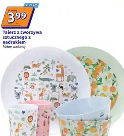 Action Talerz z tworzywa sztucznego z nadrukiem oferta