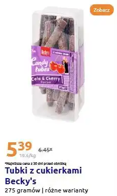 Action Tubki z cukierkami Becky's oferta