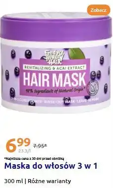 Action Maska do włosów 3 w 1 oferta