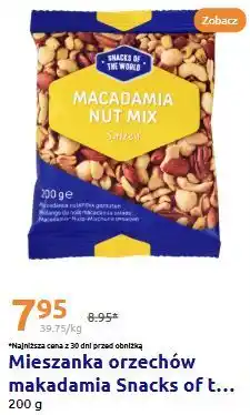 Action Mieszanka do orzechów makadamia Snacks of the World oferta