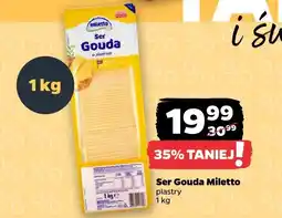 Netto Ser Gouda Miletto plastry oferta