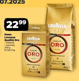 Netto Kawa Lavazza Qualita Oro mielona/ziarnista oferta