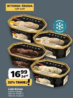 Netto Lody Grycan różne rodzaje oferta
