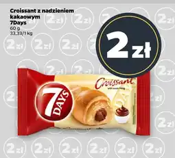 Netto Croissant z nadzieniem kakaowym 7Days oferta