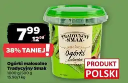 Netto Ogórki małosolne Tradycyjny Smak oferta