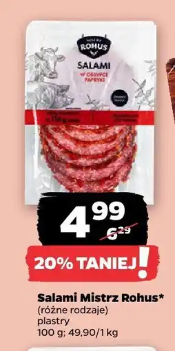 Netto Salami Mistrz Rohus oferta