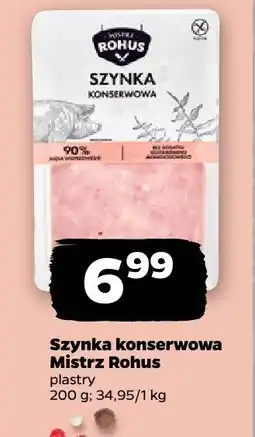 Netto Szynka konserwowa Mistrz Rohus oferta