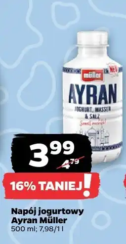Netto Napój jogurtowy Ayran Müller oferta