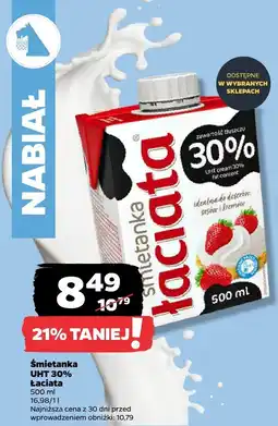 Netto Śmietanka UHT 30% Łaciata oferta
