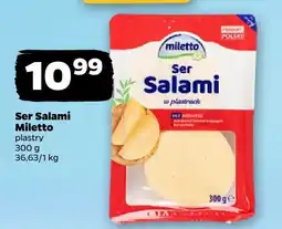 Netto Ser Salami Miletto oferta
