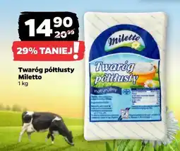 Netto Twaróg półtłusty Miletto oferta