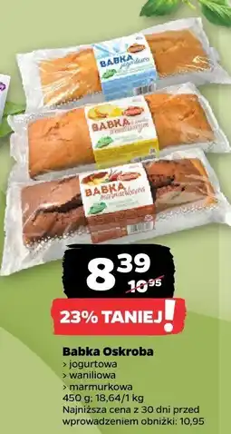 Netto Babka Oskroba jogurtowa/waniliowa/marmurkowa oferta