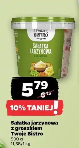 Netto Sałatka jarzynowa z groszkiem Twoje Bistro oferta