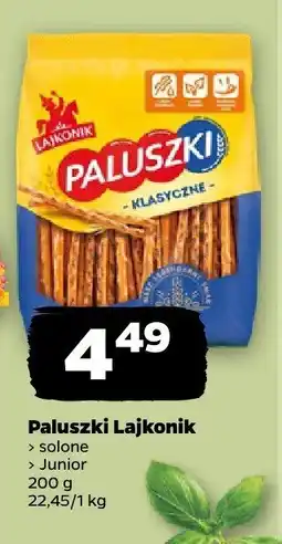 Netto Paluszki Lajkonik Junior/solone oferta