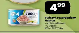 Netto Tuńczyk rozdrobniony Neptun w oleju roślinnym/w wodzie oferta