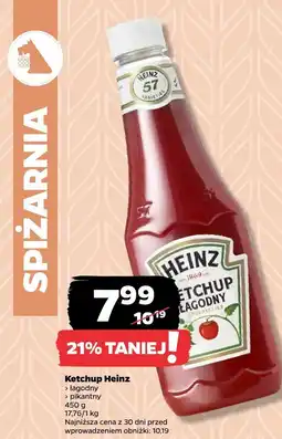 Netto Ketchup Heinz łagodny, pikantny oferta