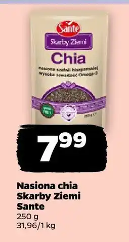 Netto Nasiona chia Skarby Ziemi Sante oferta