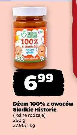 Netto Dżem 100% z owoców Słodkie Historie oferta