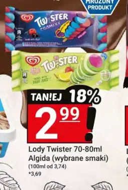 Hitpol Lody Twister Algida oferta