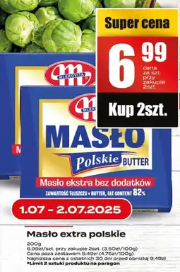 Supeco Masło ekstra polskie Mlekovita oferta