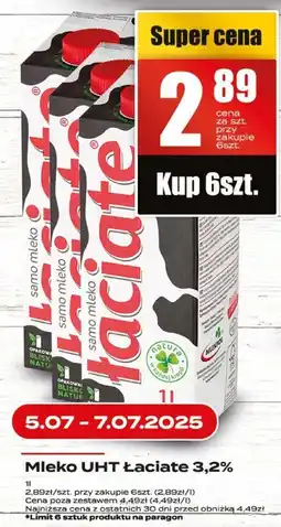 Supeco Mleko UHT Laciate 3,2% oferta
