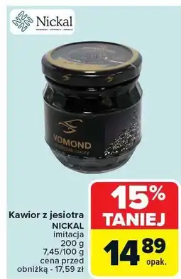 Carrefour Market Kawior z jesiotra Nickal oferta