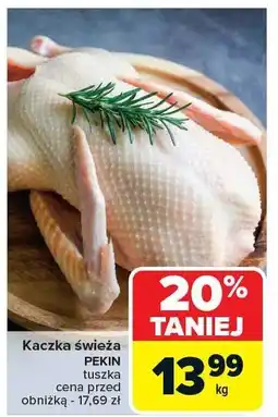 Carrefour Kaczka świeża Pekin oferta
