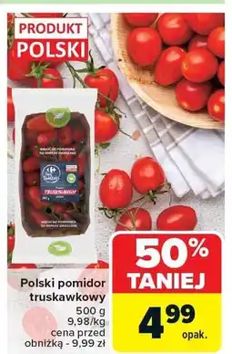 Carrefour Polski pomidor truskawkowy Carrefour oferta