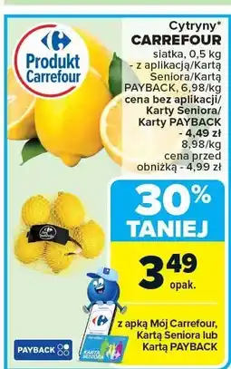 Carrefour Cytryny Carrefour oferta