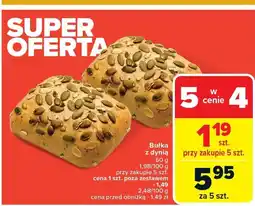 Carrefour Bułka z dynią Carrefour oferta
