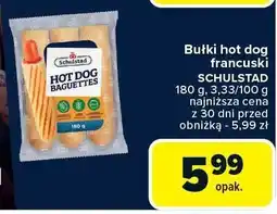 Carrefour Bułki hot dog francuski Schulstad oferta