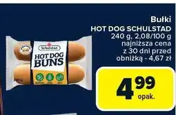 Carrefour Bułki hot dog Schulstad oferta