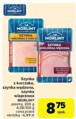 Carrefour Szynka z kurczaka Morliny oferta