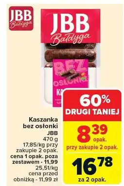 Carrefour Kaszanka bez osłonki JBB oferta