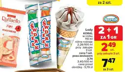 Carrefour Lody Koral w rożku oferta