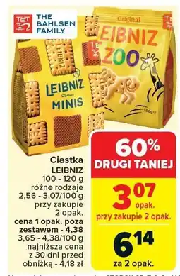 Carrefour Ciastka Leibniz Bahlsen oferta