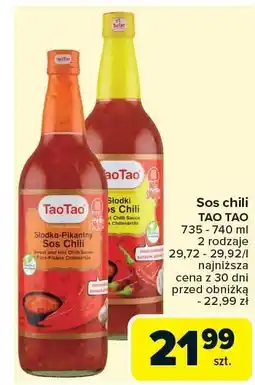 Carrefour Sos chili TAO TAO oferta