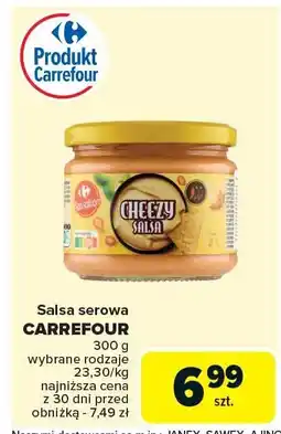 Carrefour Salsa serowa CARREFOUR oferta