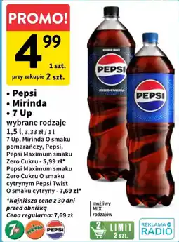 Intermarche Pepsi / Mirinda / 7 Up oferta
