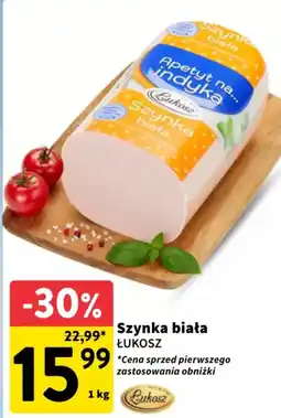 Intermarche Szynka biała ŁUKOSZ oferta