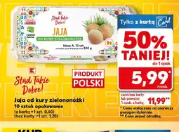 Kaufland Jaja od kury zielononóżki oferta