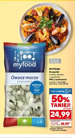 Kaufland Krewetki Myfood oferta
