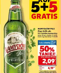 Kaufland Piwo Namysłów Pils oferta