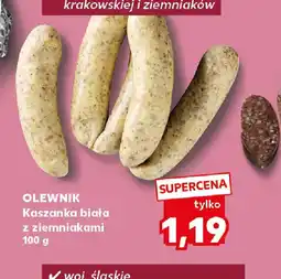 Kaufland Olewnik Kaszanka biała z ziemniakami oferta