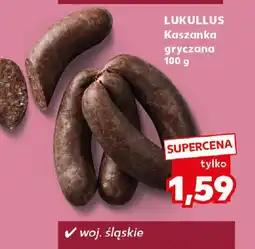 Kaufland Kaszanka gryczana Lukullus oferta