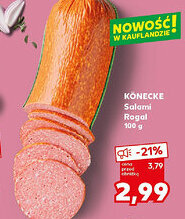 Kaufland Salami Rogal Könecke oferta